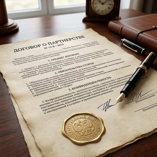 Контракт и юридическая поддержка